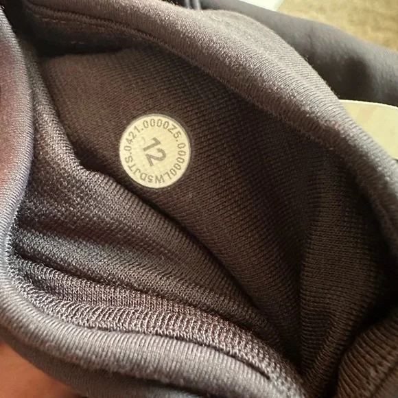 Lululemon Instill High Rise Tight Leggings 25” Black Granite Gray Tag Size 12 - Picture 5 of 6